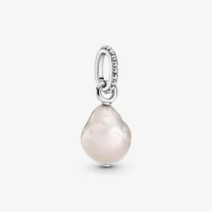 (image pour) Pendentif en perle baroque d'eau douce traitée PANDORA - 399427C01