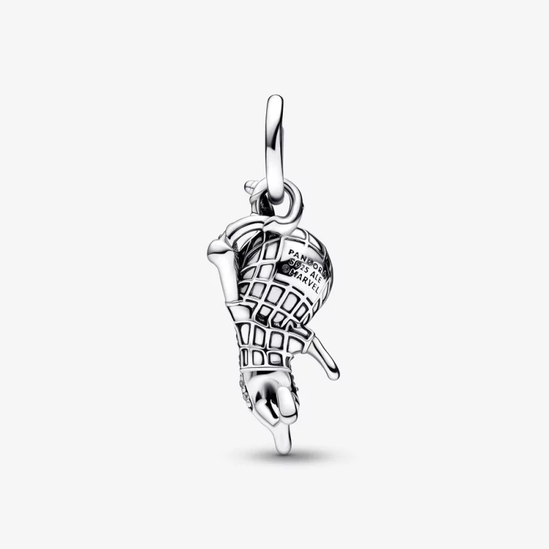 (image pour) Pendentif PANDORA Marvel Spider-Man Pavé - 392353C01 - Afficher 4