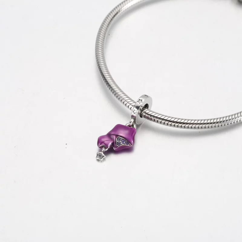 (image pour) Pendentif étoile chanceuse Pandora Purple - 792487C01 - Afficher 4