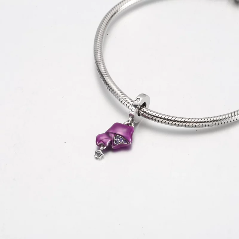 (image pour) Pendentif étoile chanceuse Pandora Purple - 792487C01 - Afficher 7