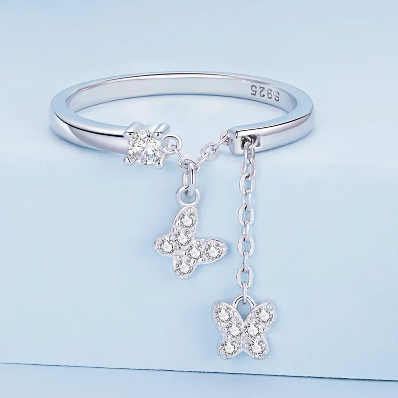 (image pour) Bagues ajustables de style Pandora - BSR349 - Afficher 2