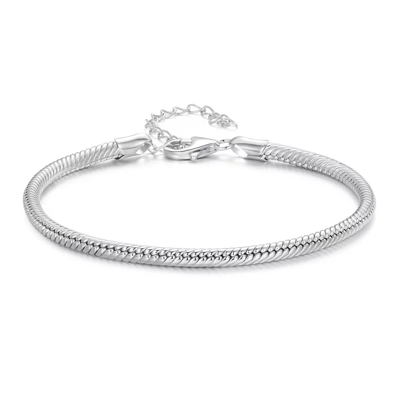 (image pour) Bracelet à chaîne serpent de style Pandora - SCB252 - Afficher 3