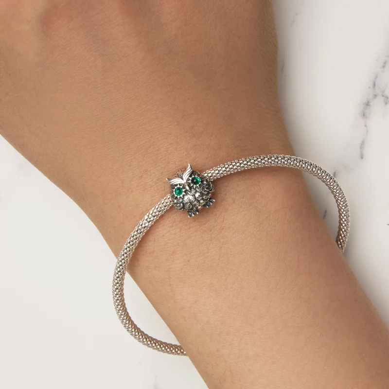(image pour) Charm de graduation en forme de hibou de style Pandora - SCC2542 - Afficher 6