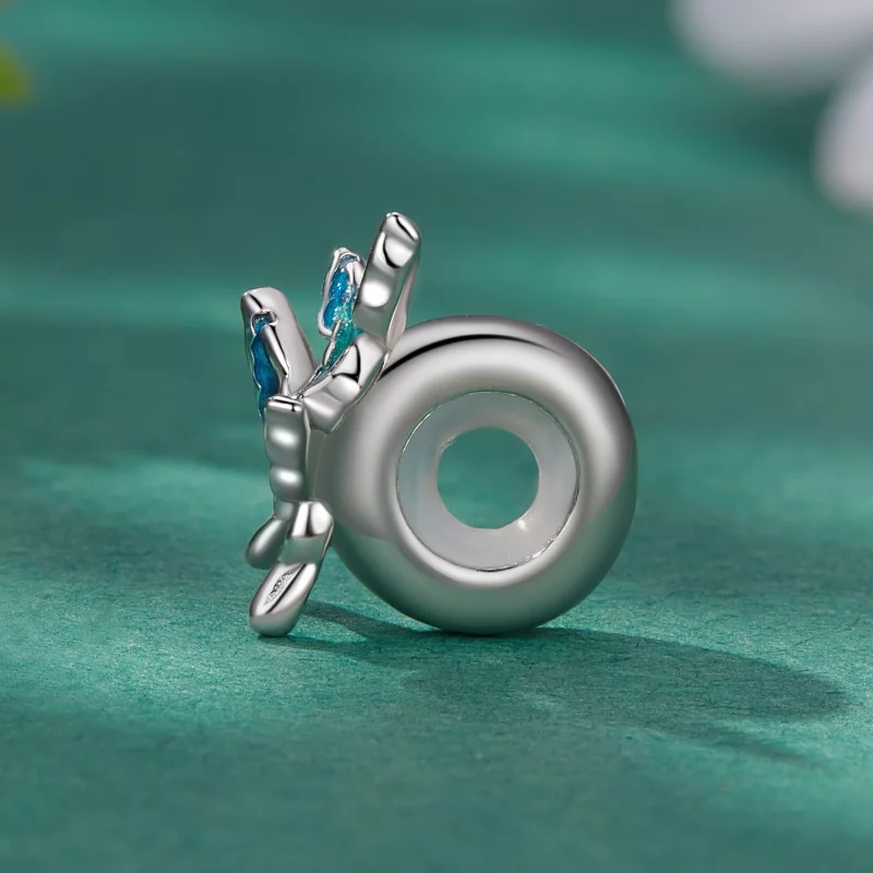 (image pour) Charm espaceur en forme de papillon de style Pandora - BSC789 - Afficher 3