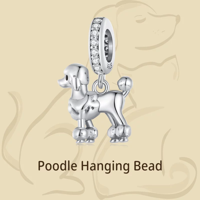 (image pour) Charm Pandora Style Cockapoo - BSC797 - Afficher 4