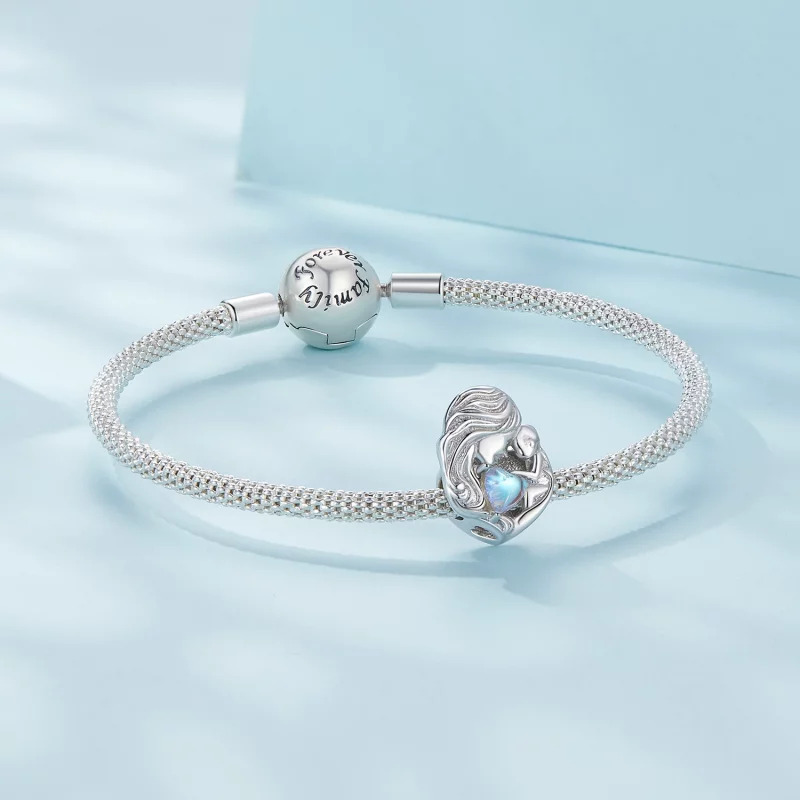 (image pour) Charm Pandora Style Maman et Fils - SCC2539 - Afficher 5