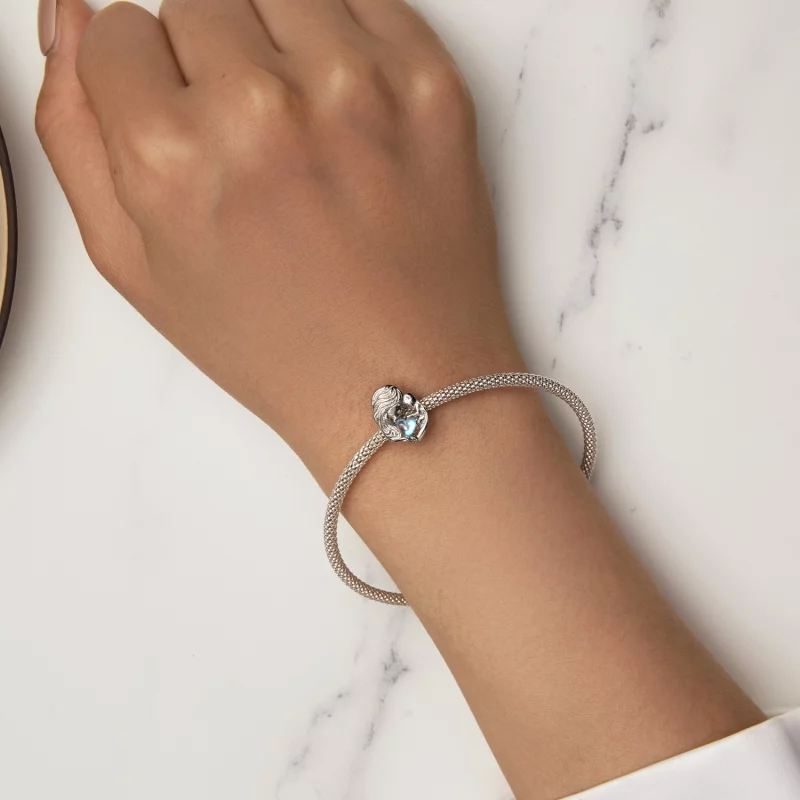 (image pour) Charm Pandora Style Maman et Fils - SCC2539 - Afficher 7