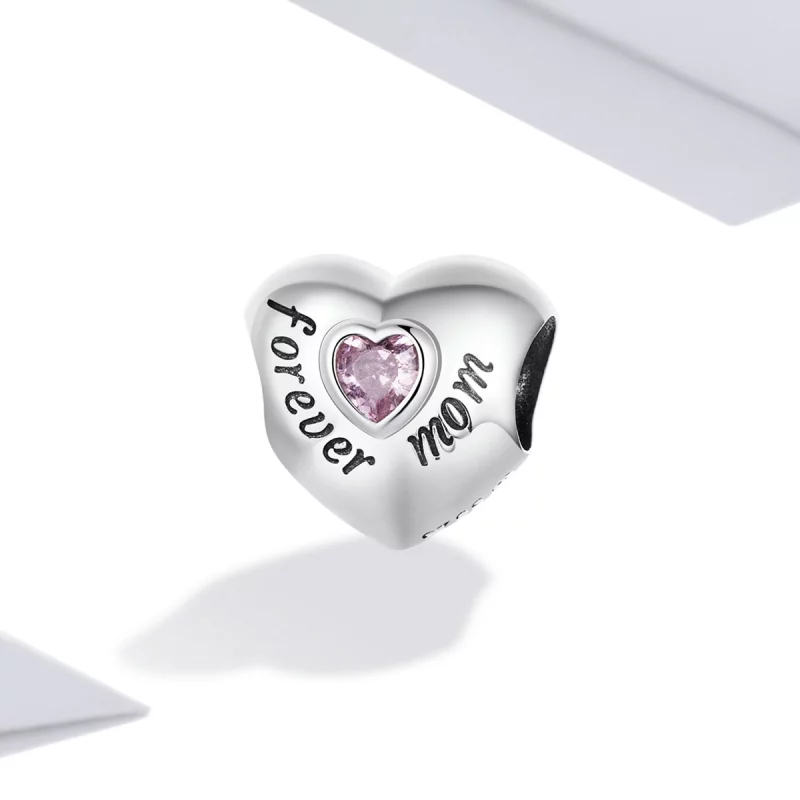 (image pour) Charm Pandora Style Maman Éternelle - BSC562-PK - Afficher 2