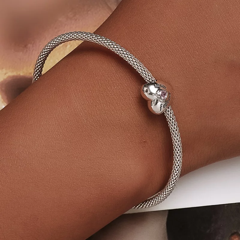 (image pour) Charm Pandora Style Maman Éternelle - BSC562-PK - Afficher 6