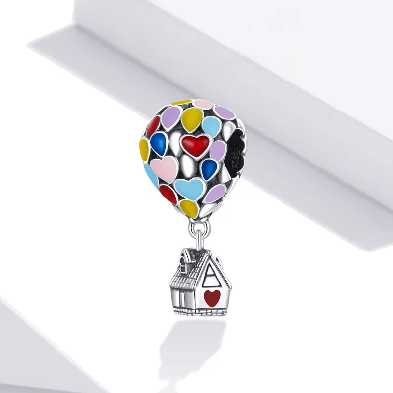 (image pour) Charm style Pandora Maison Volante - BSC417 - Afficher 2