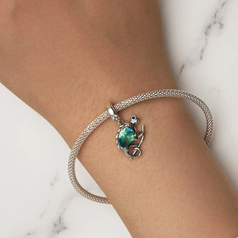 (image pour) Charme style Pandora changeant de couleur - SCC2527 - Afficher 6