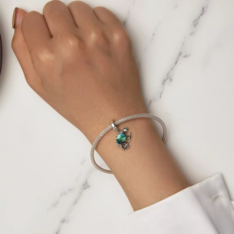 (image pour) Charme style Pandora changeant de couleur - SCC2527 - Afficher 7