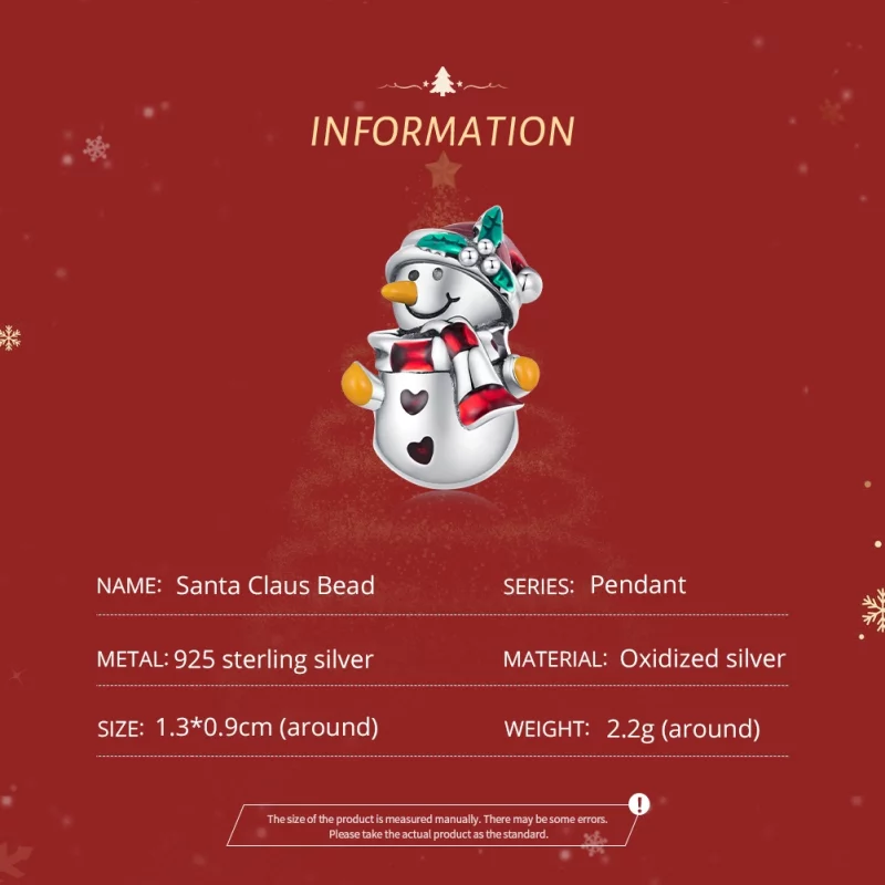 (image pour) Charms de Noël de style Pandora 2022 - SCC2415 - Afficher 5
