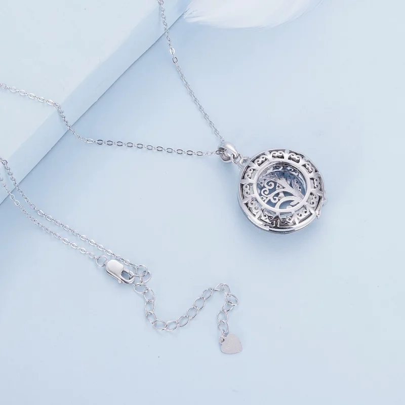 (image pour) Collier cercle de famille de style Pandora - BSN315 - Afficher 4