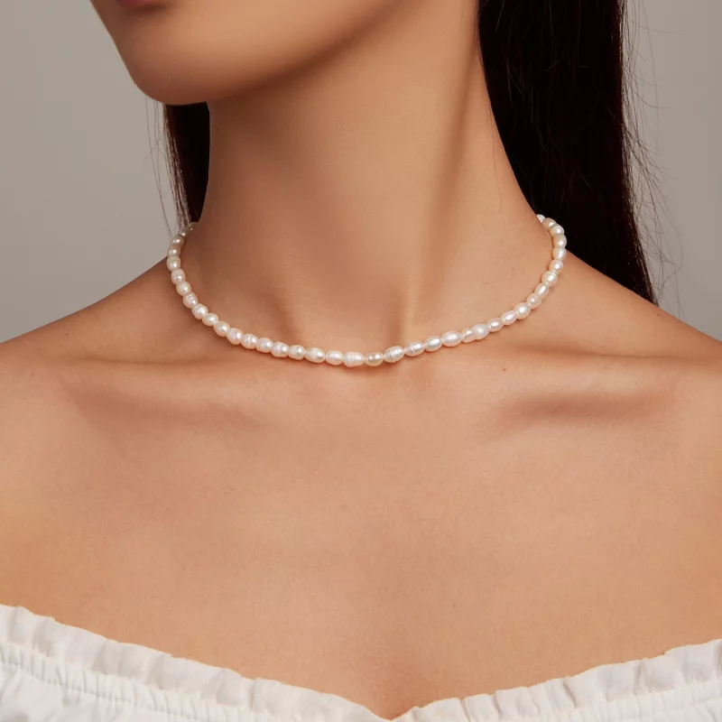 (image pour) Collier de style Pandora avec perle - BSN272 - Afficher 6