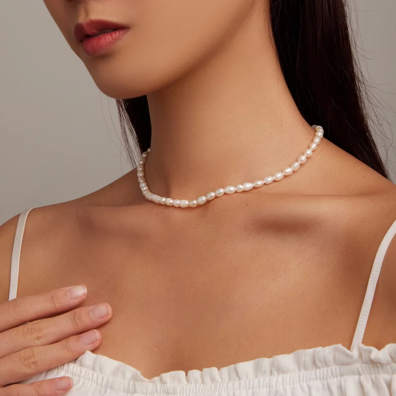 (image pour) Collier de style Pandora avec perle - BSN272 - Afficher 7