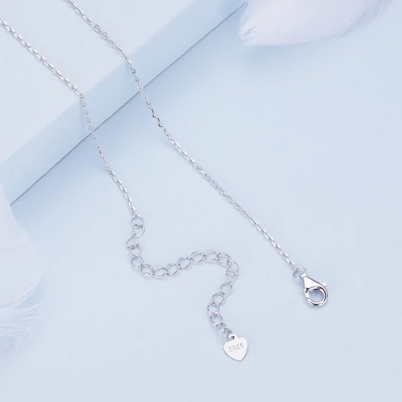 (image pour) Collier à double chaîne de style Pandora - BSN308 - Afficher 5