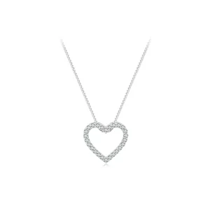 (image pour) Collier en forme de cœur Pandora Style Love - MSN019