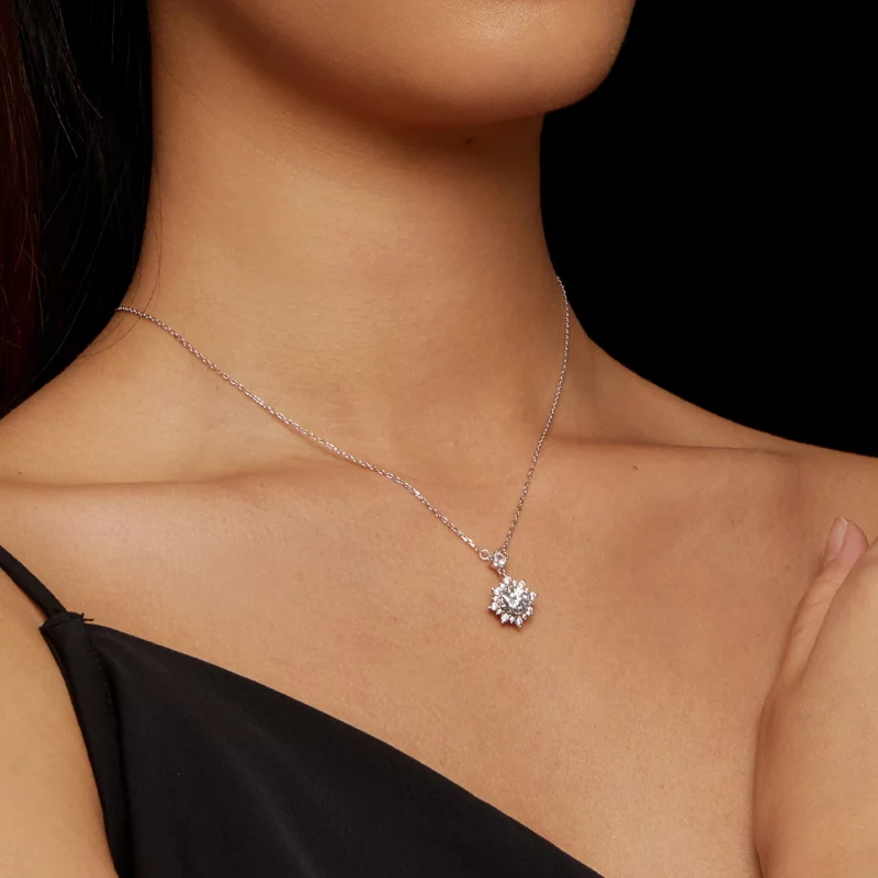 (image pour) Collier en style Pandora avec diamant - MSN017 - Afficher 5