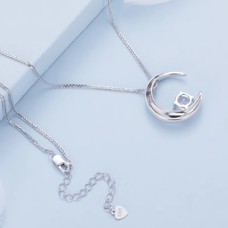 (image pour) Collier lune de style Pandora - BSN311 - Afficher 5