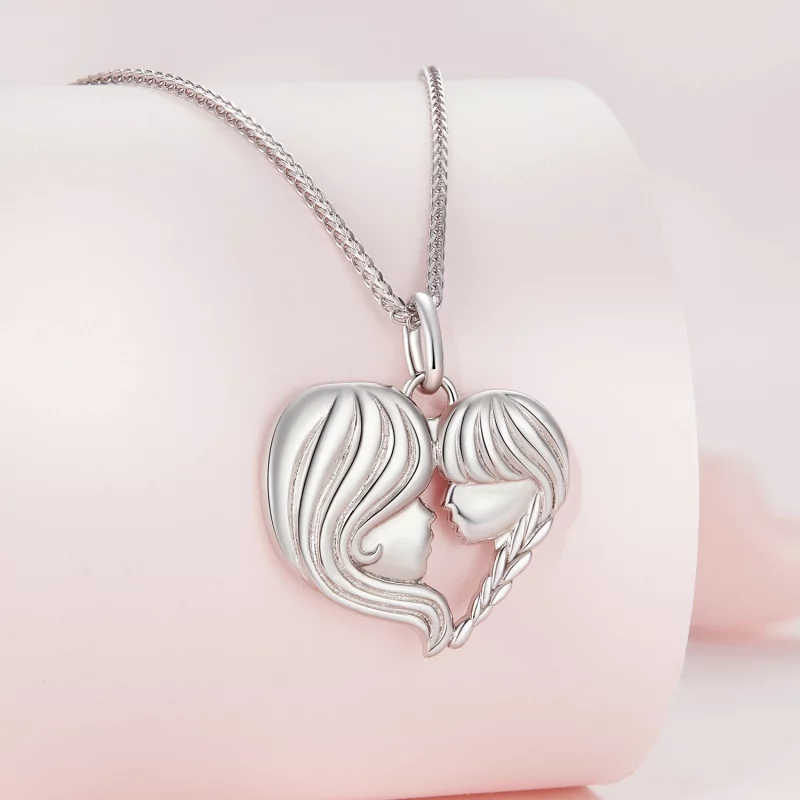 (image pour) Collier Pandora Style Mère Fille - BSN324 - Afficher 2