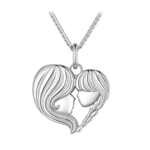 Collier Pandora Style Mère Fille - BSN324 (image pour) Collier Pandora Style Mère Fille - BSN324