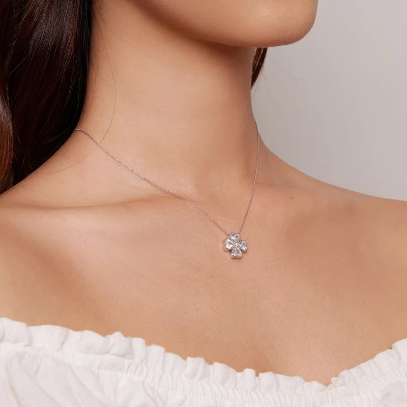 (image pour) Collier porte-bonheur de style Pandora - BSN334 - Afficher 6