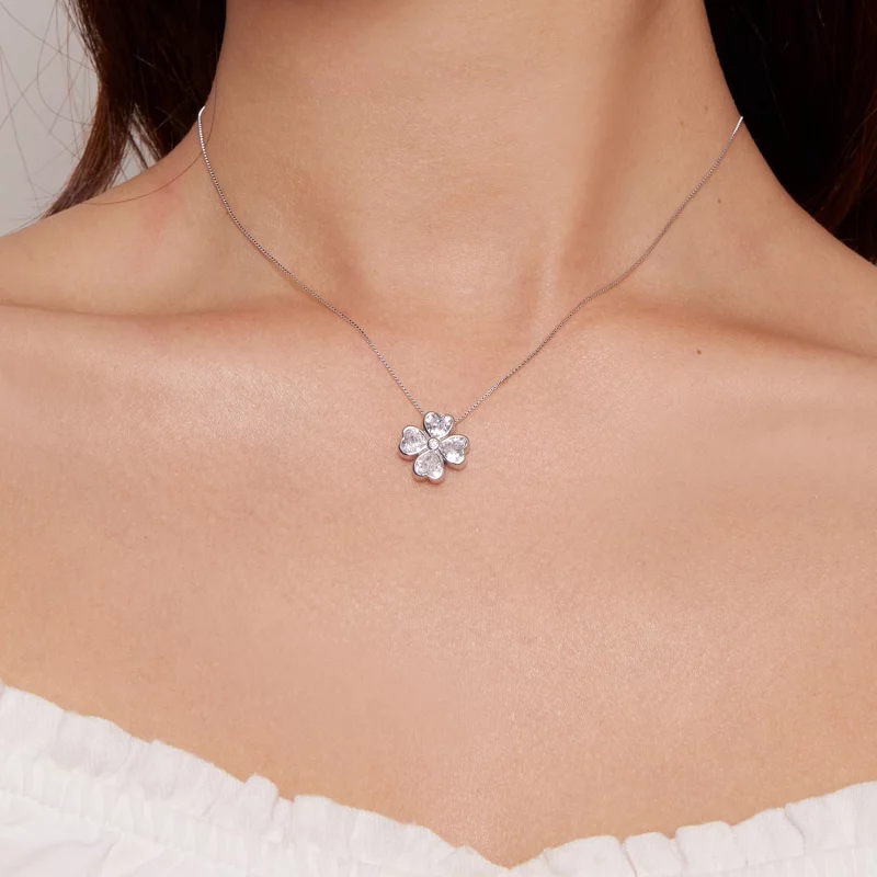 (image pour) Collier porte-bonheur de style Pandora - BSN334 - Afficher 7
