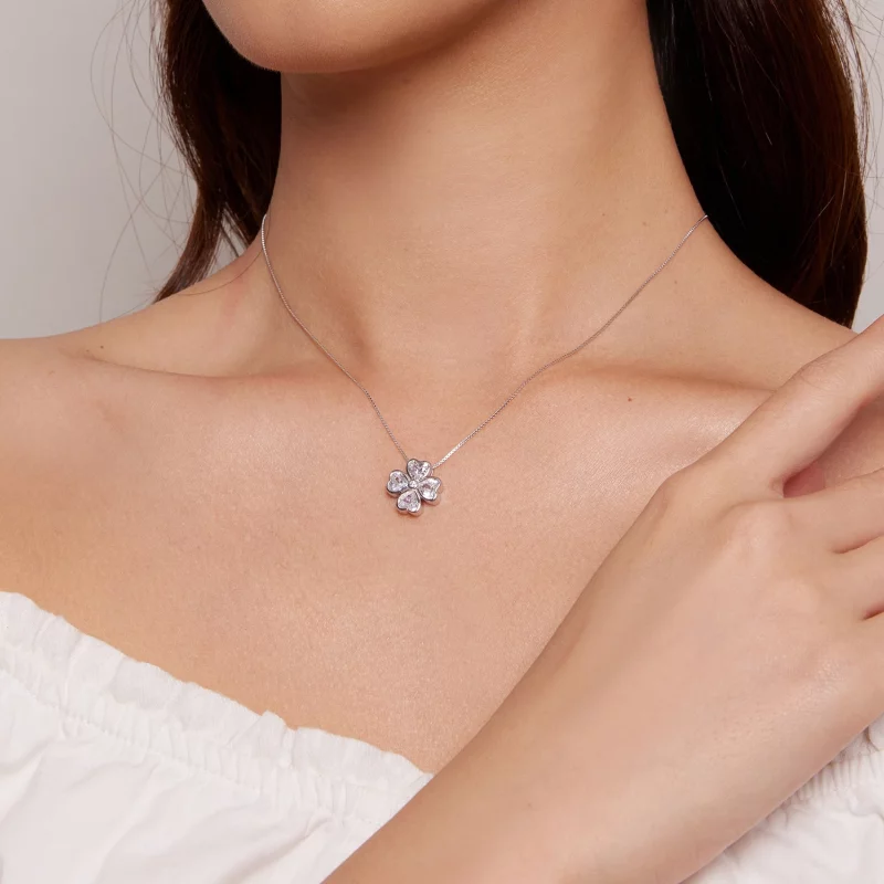 (image pour) Collier porte-bonheur de style Pandora - BSN334 - Afficher 8