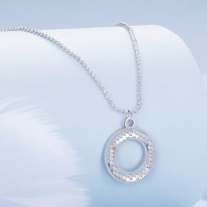 (image pour) Collier style Pandora en forme de cercle - BSN343 - Afficher 3