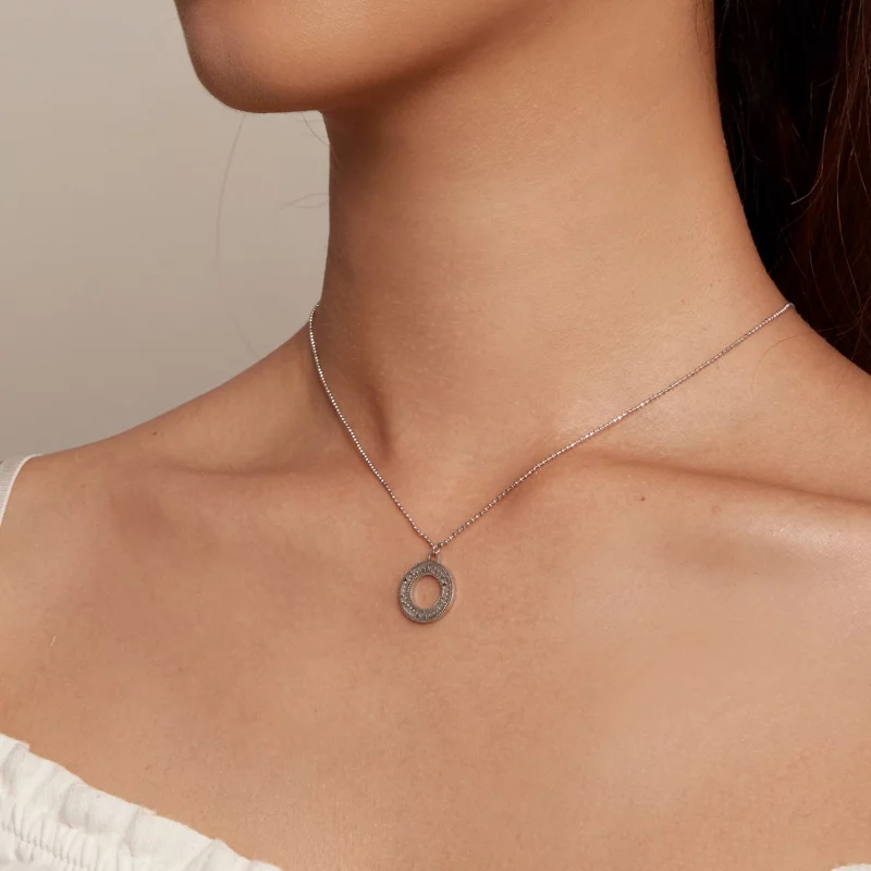 (image pour) Collier style Pandora en forme de cercle - BSN343 - Afficher 6