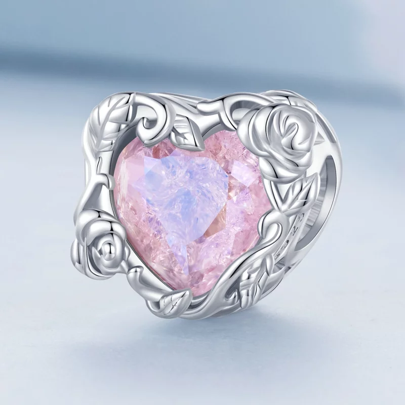 (image pour) Pendentif en forme de cœur de style Pandora - BSC836 - Afficher 2