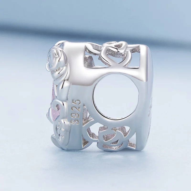 (image pour) Pendentif en forme de cœur de style Pandora - BSC836 - Afficher 3
