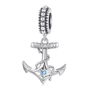 (image pour) Pendentif style Pandora Charme Ancre - SCC2401