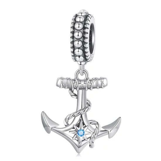 (image pour) Pendentif style Pandora Charme Ancre - SCC2401