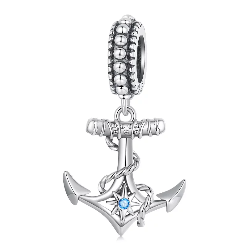 (image pour) Pendentif style Pandora Charme Ancre - SCC2401