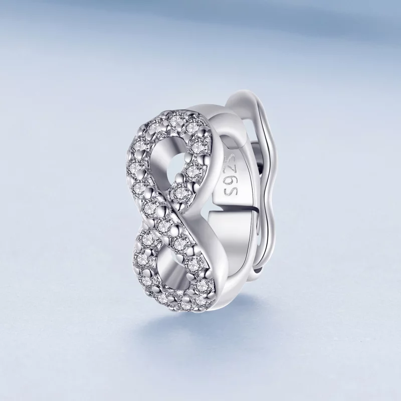 (image pour) Style Pandora Spacer Infini - BSC887 - Afficher 2