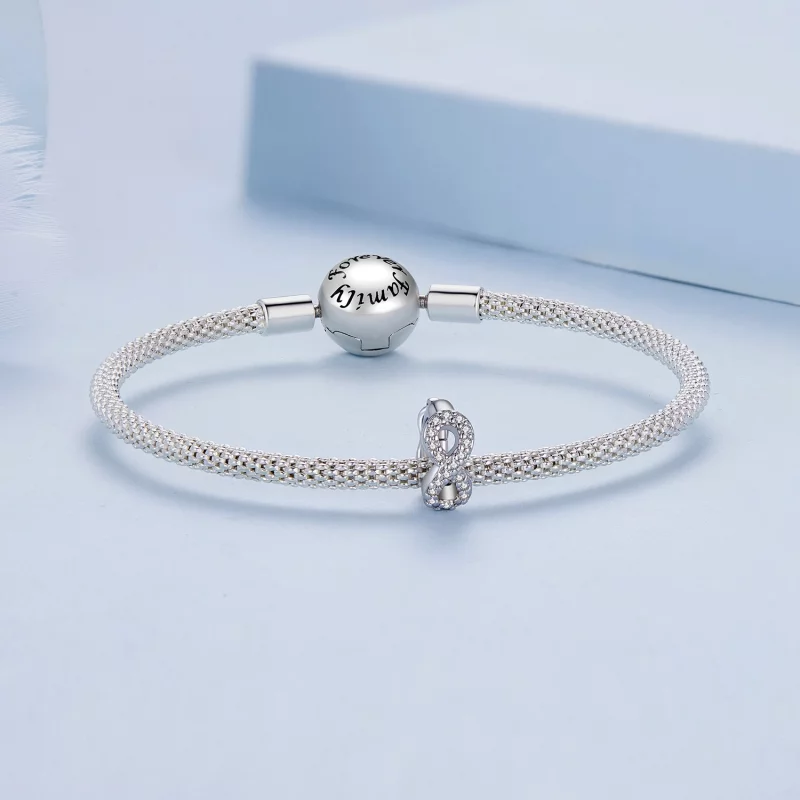 (image pour) Style Pandora Spacer Infini - BSC887 - Afficher 5