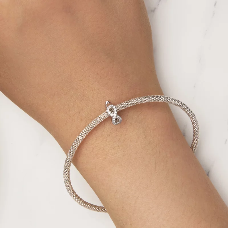 (image pour) Style Pandora Spacer Infini - BSC887 - Afficher 6