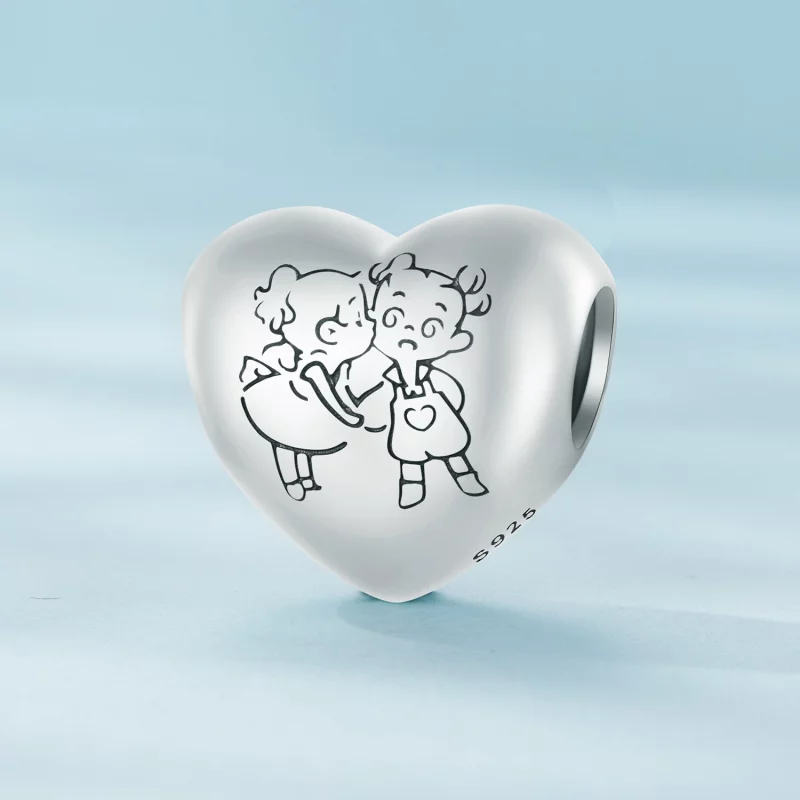 (image pour) Vente de charms style Pandora pour sœurs - SCC2528 - Afficher 2