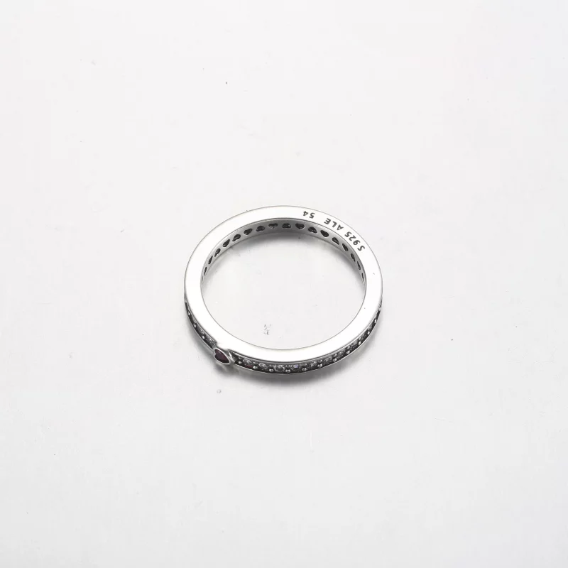 (image pour) Bague Pandora Sparkling Love Message - 192601C01 - Afficher 3