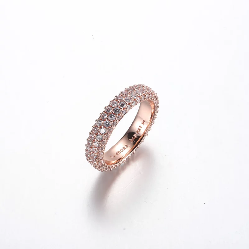 (image pour) Bague Pandora Timeless Pavé à double rangée - 182629C01 - Afficher 2
