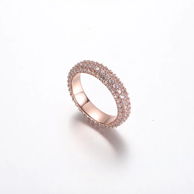 (image pour) Bague Pandora Timeless Pavé à double rangée - 182629C01 - Afficher 4
