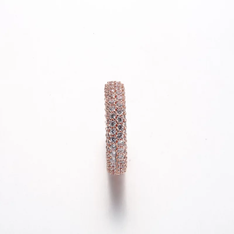 (image pour) Bague Pandora Timeless Pavé à double rangée - 182629C01 - Afficher 5
