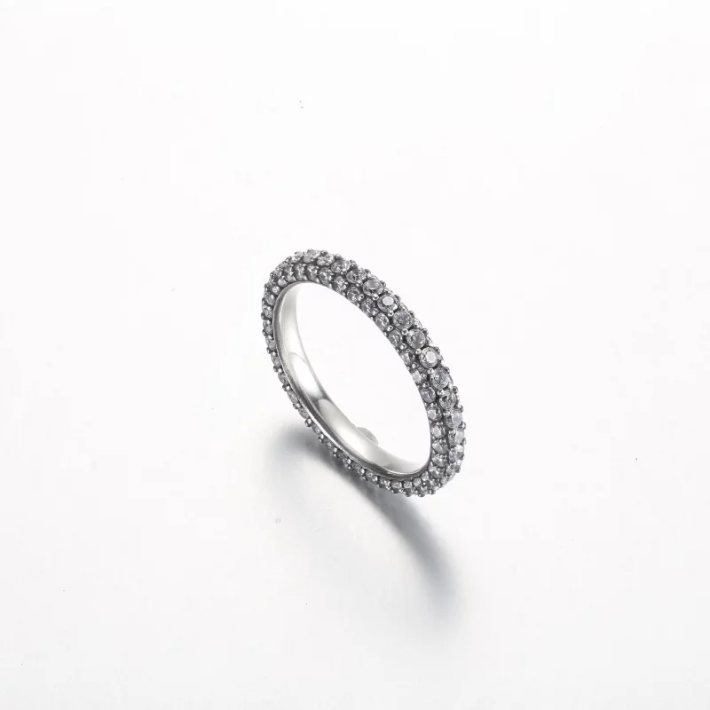 (image pour) Bague Pandora Timeless Pavé à rangée simple - 192627C01 - Afficher 4