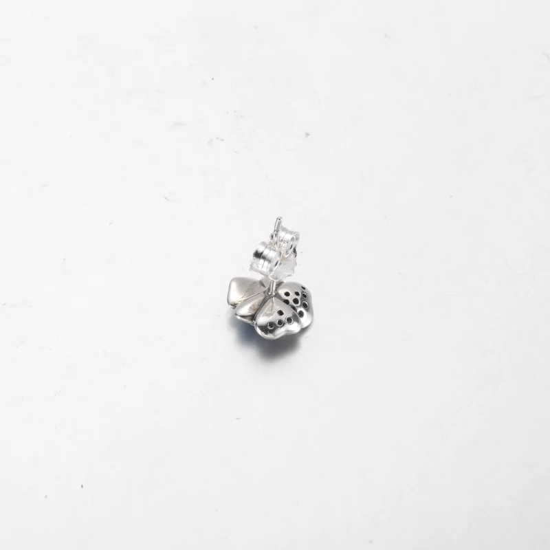 (image pour) Boucles d'oreilles Pandora Blue Pansy Flower - 290781C01 - Afficher 4