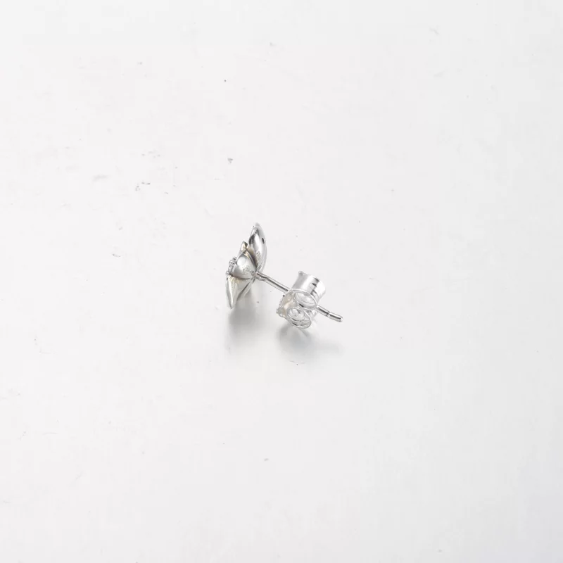 (image pour) Boucles d'oreilles Pandora Blue Pansy Flower - 290781C01 - Afficher 5