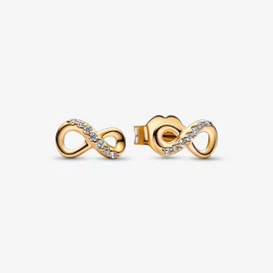 (image pour) Boucles d'oreilles Pandora Sparkling Infinity - 268820C01