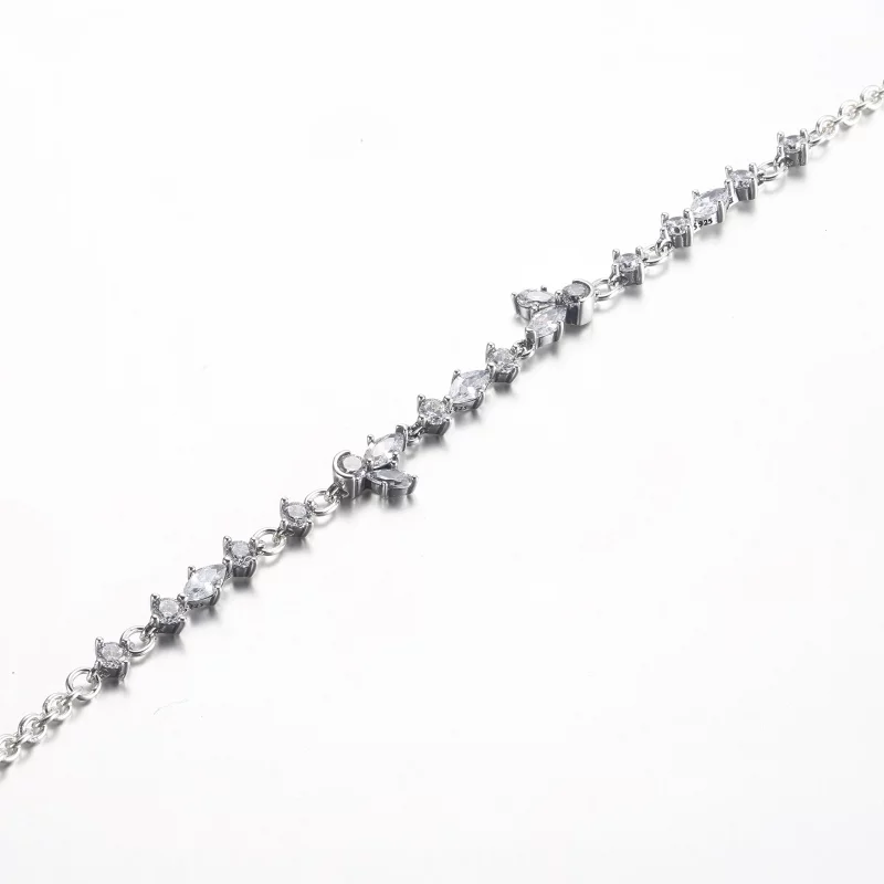 (image pour) Bracelet chaîne Pandora Sparkling Herbarium Cluster - 592631C01 - Afficher 3