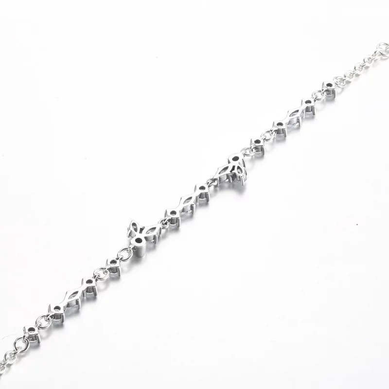 (image pour) Bracelet chaîne Pandora Sparkling Herbarium Cluster - 592631C01 - Afficher 4